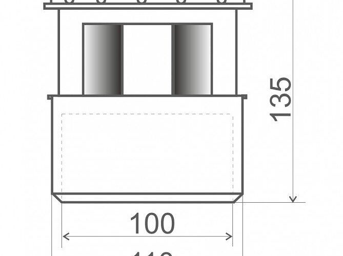 Aérateur À Membrane – Pour Tube Diam. 100 – 110