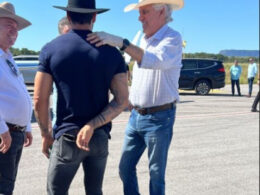 Gusttavo Lima e governadores se encontram em fazenda do Grupo JBJ em Cáceres