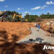 Sinfra inicia obra de aduela entre frigorífico e pesque pague em Juína.
