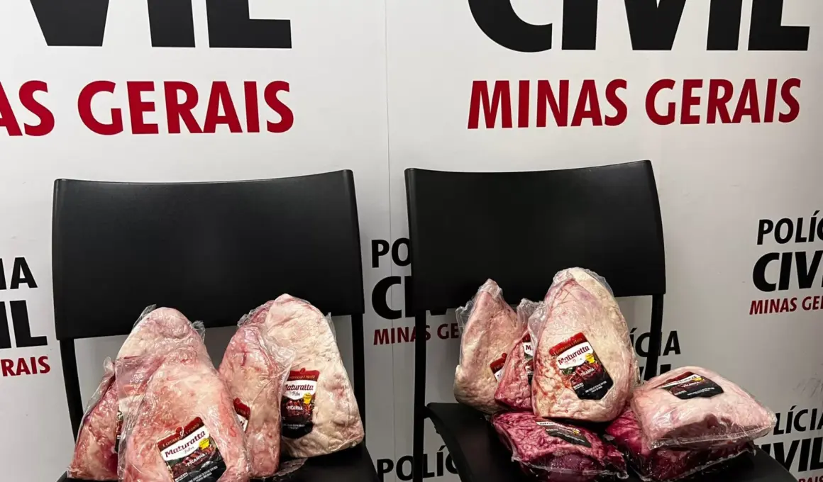 Açougues de Uberlândia tinham carne roubada de frigorífico; um preso