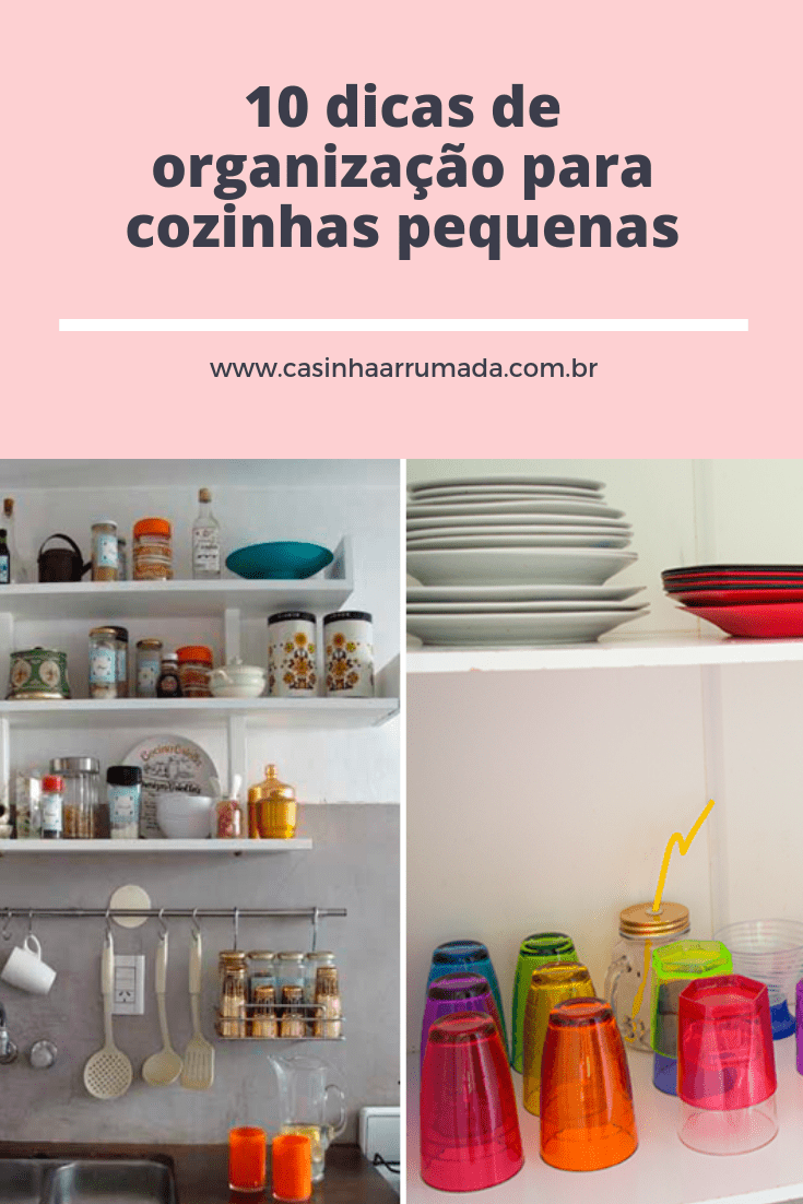 10 dicas de organização para cozinhas pequenas