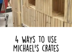 4 DIY Ideas with Michael’s Crates