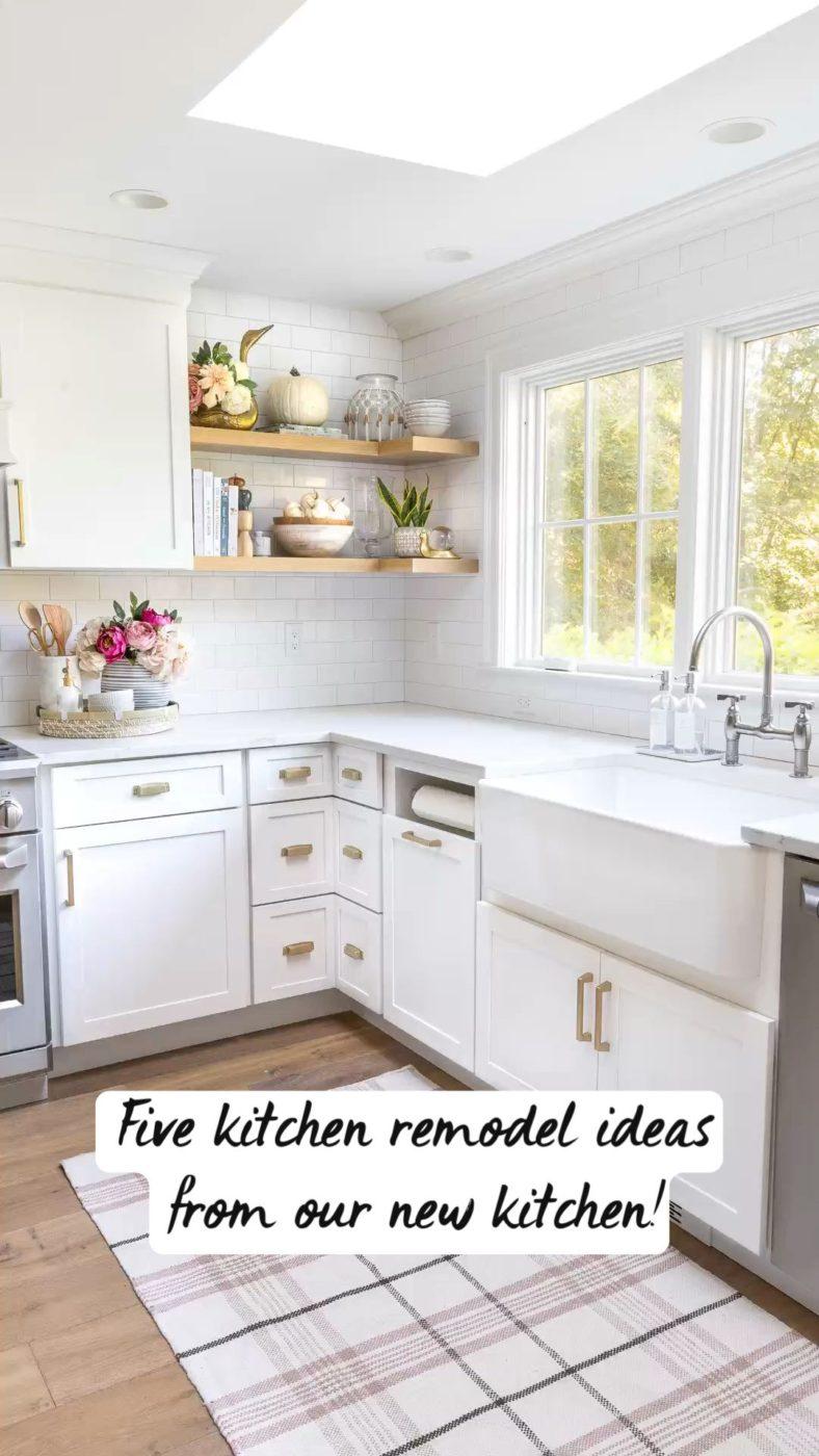 5 Kitchen Remodel Ideas From Our New Kitchen!