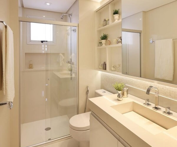 Armário Com Espelho Para Banheiro: +54 Modelos Funcionais