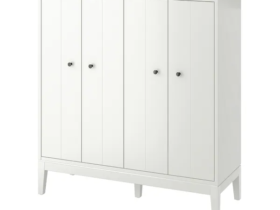 IKEA – IDANÄS Armário com portas bi-dobráveis, branco