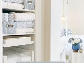 Linen Closet Organization