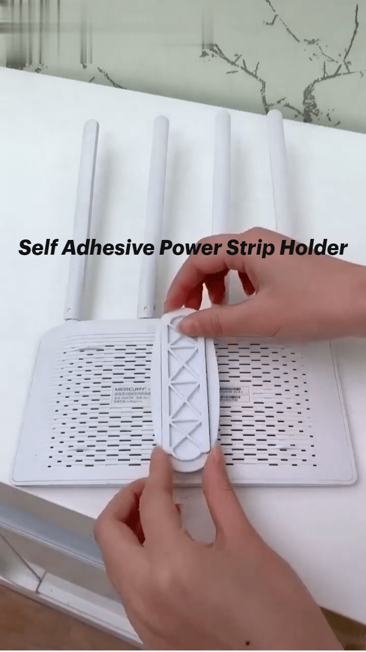 Self Adhesive Power Strip Holder