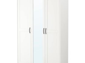 SONGESAND Wardrobe – white 47 1/8×23 5/8×75 1/4 “