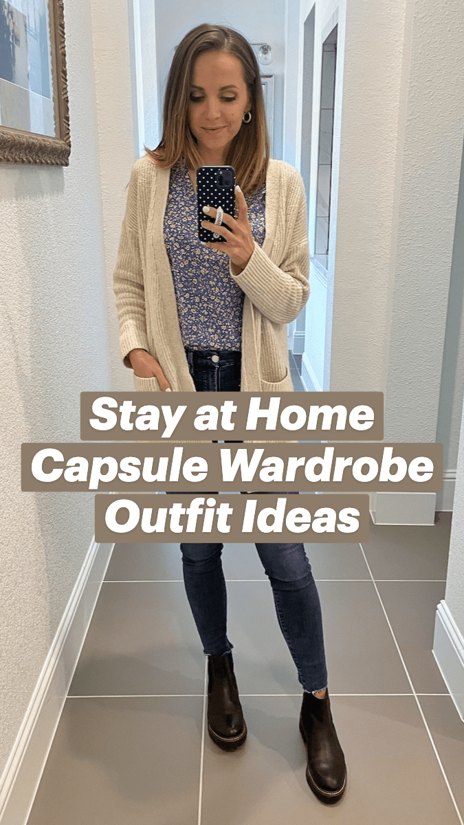 Stay at Home Capsule Wardrobe Outfit Ideas