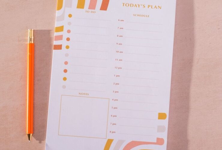 A5 Daily Planner Pad Abstract Rainbow Hourly Planner Notepad Lista de tarefas WFH Desk Pad Produtividade Planner diário magnético – Etsy UK