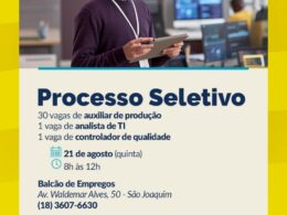 Araçatuba tem seleção do Frigorífico Humaitá com 32 vagas para Guararapes