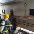 Bombeiros controlam incêndio em silo de frigorífico em Gaspar, SC
