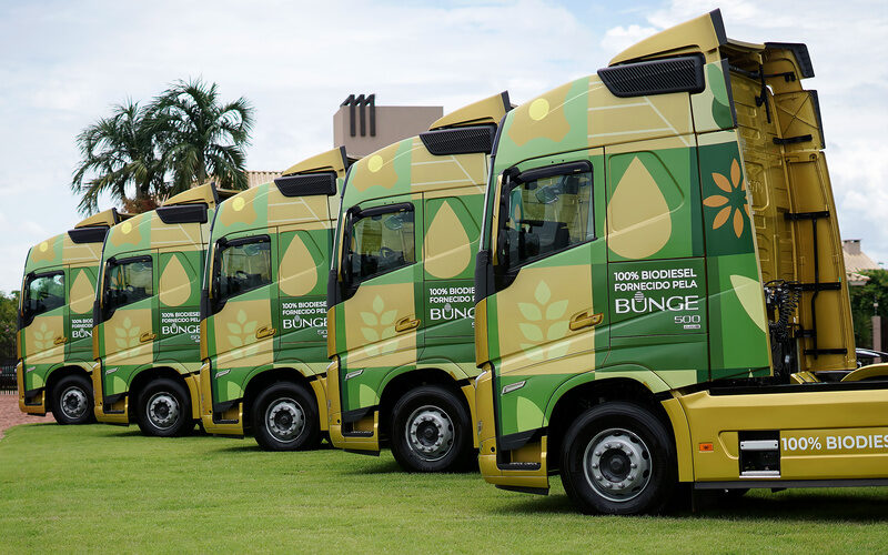 Bunge e Martelli: A Revolução Verde nos Caminhões com Biodiesel B100 que Reduz Emissões!