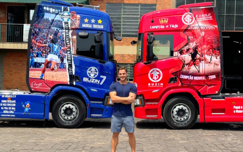 Buzin Transportes inova com caminhões temáticos: veja como a personalização transforma a frota em 2025!
