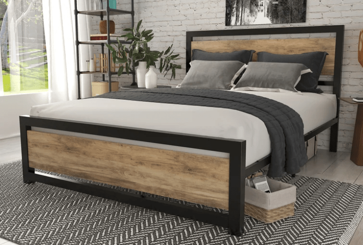 Cama de plataforma Masek