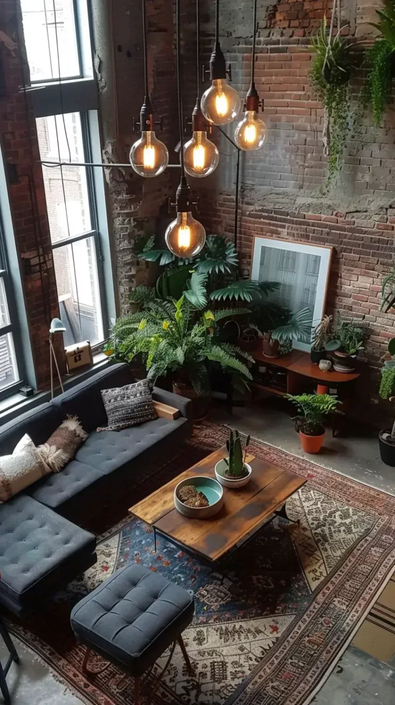 Charmoso apartamento industrial de 290 pés quadrados