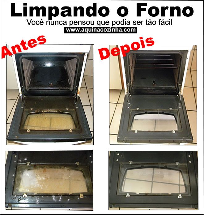 Como limpar o forno facilmente – Aqui na Cozinha | Patty Martins