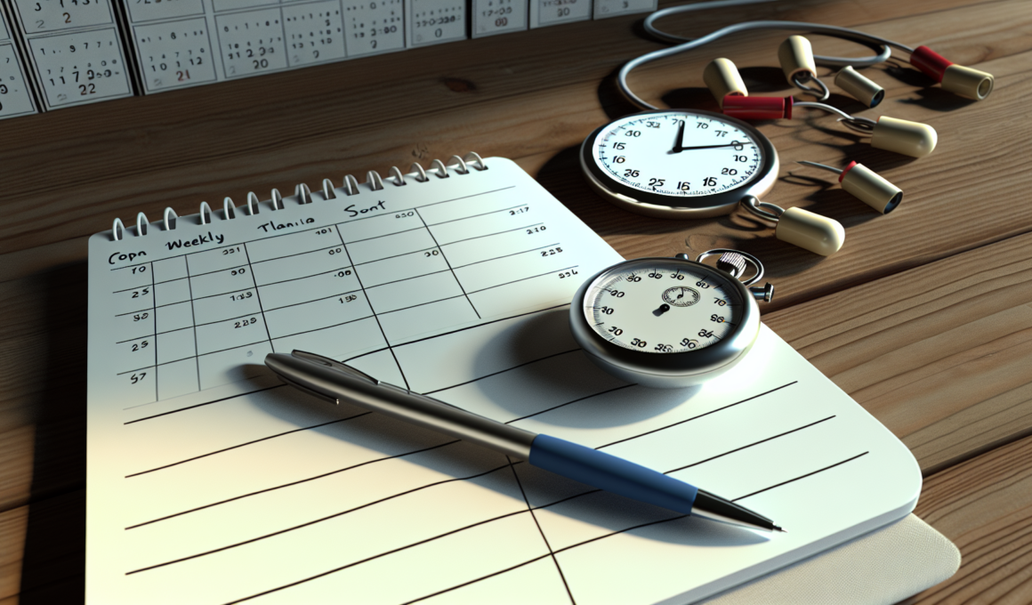 Erros no planejamento semanal que roubam seu tempo livre