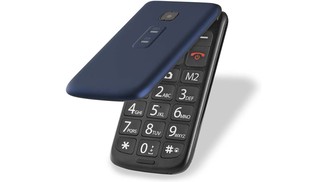 Vita Multilaser P9020 é um celular flip voltado para idosos — Foto: Divulgação/Multilaser