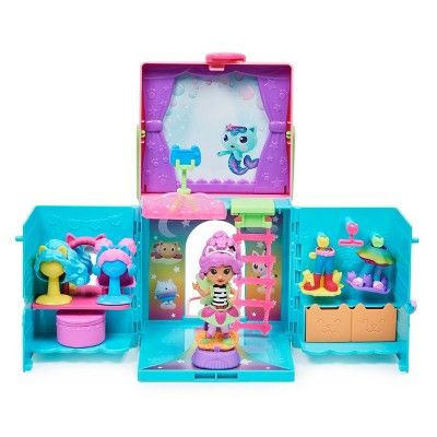 Gabby’s Dollhouse Rainbow Closet Conjunto de brinquedos portátil com boneca Gabby