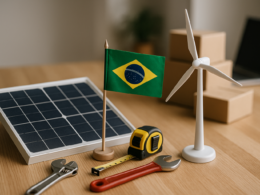 Indústria brasileira lidera em renováveis: corta custos, atrai investimentos e turbina exportações