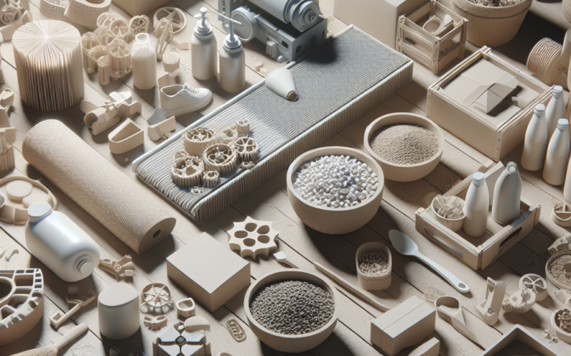 Indústria no Brasil produz plástico biodegradável a partir de matéria-prima compostável.