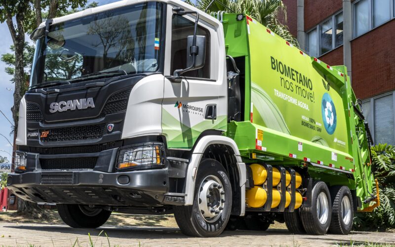 Marquise Ambiental Revoluciona Coleta de Lixo com Caminhões Ecológicos da Scania: Conheça essa Inovação Verde!