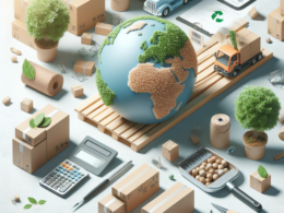 Mercado Livre utiliza plástico biodegradável em suas embalagens para reduzir impactos ambientais.