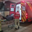 Mulher é ferida por peças de obra que caem em Cascavel, no Paraná