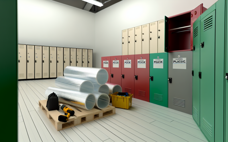 PEAD ou alumínio no vestiário? Saiba qual é mais sustentável