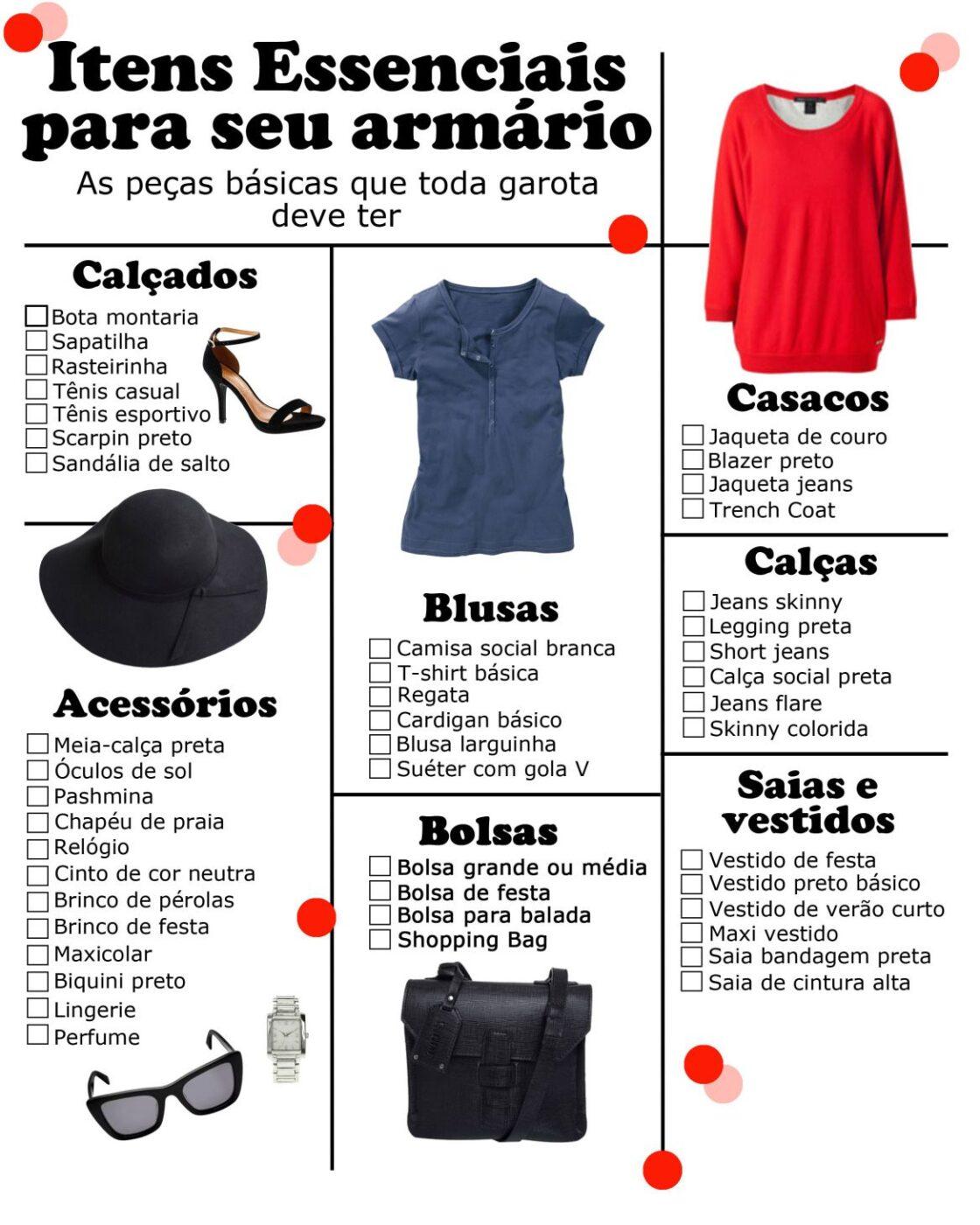 Peças essenciais para não ter armário