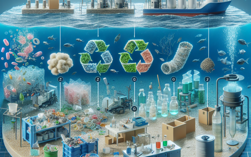 Plástico reciclado do mar e produção por micróbios: os avanços para reduzir lixo no oceano
