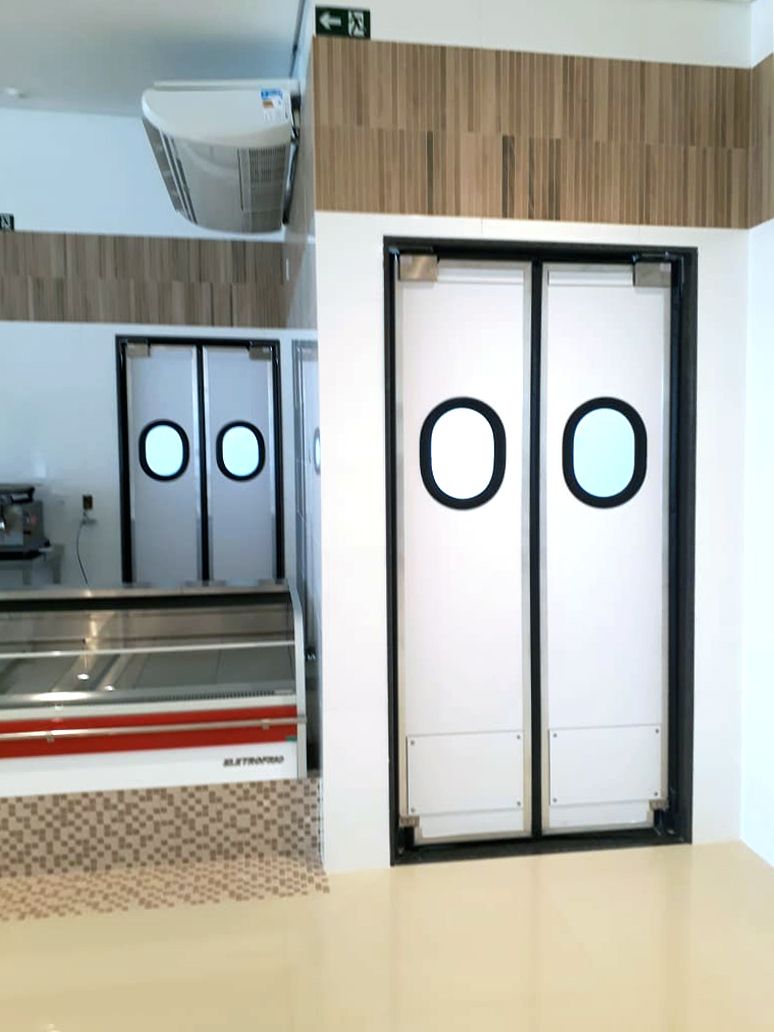 Porta vai e vem DR300CV Macam Brasil – Branca