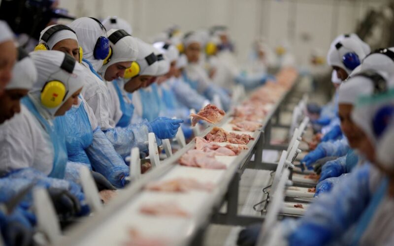 RS faz coleta de amostras em frigorífico; objetivo não divulgado.