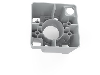 draft in molded part