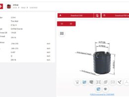 Transforme Seus Projetos com Modelos CAD de Inserts Rosqueados: A Revolução que Você Estava Esperando!